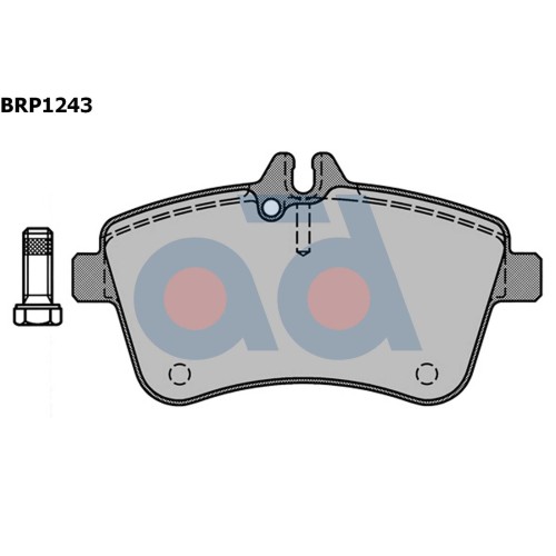 ΣΕΤ ΤΑΚΑΚΙΑ ΕΜ.B-CLASS (W245)