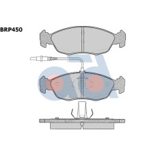 ΣΕΤ ΤΑΚΑΚΙΑ ΦΡ.P-106,P-306 93-