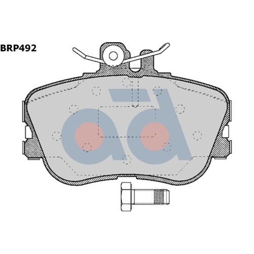 ΣΕΤ ΤΑΚΑΚΙΑ ΕΜ.MERC.W202/T202