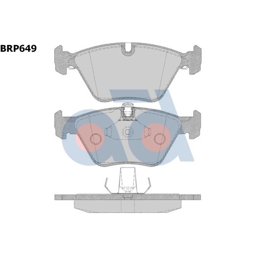 ΣΕΤ ΤΑΚΑΚΙΑ ΕΜ. BMW  E-39