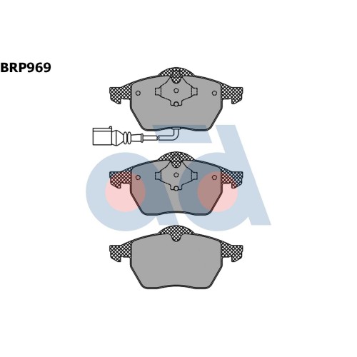 ΣΕΤ ΤΑΚΑΚΙΑ AUDI A3 - VW GOLF(