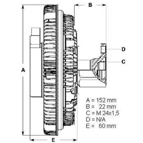 ΚΟΜΠΛΕΡ TRANSIT 2.5D AC+ 94-00