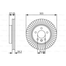 ΔΙΣΚΟΙ ΦΡΕΝ.ΕΜ.VW AMAROK 303MM