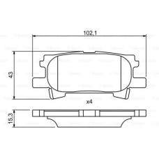 ΣΕΤ ΤΑΚΑΚ.ΟΠ.LEXUS RX300 03-