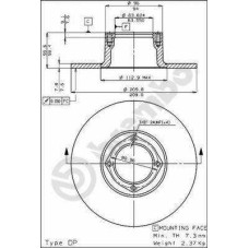 ΔΙΣΚΟI ΦΡΕΝΩΝ AUSTIN MIDGET MK