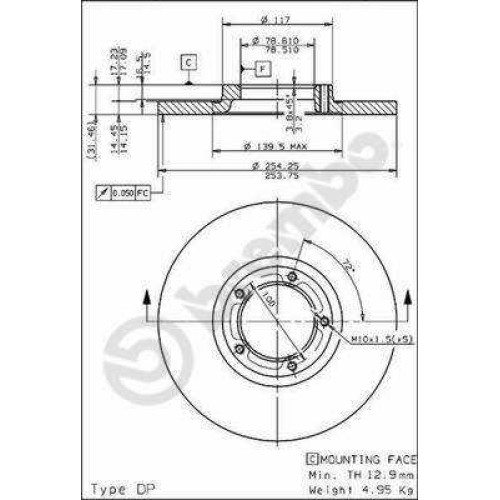 ΔΙΣΚΟΙ ΦΡΕΝΩΝ FORD TRANSIT 86-