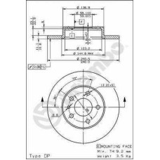 ΔΙΣΚΟΙ ΦΡΕΝΩΝ SPIDER ALL 95-ΟΠ