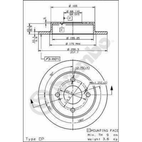 ΔΙΣΚΟΙ ΦΡΕΝ.ΟΠ.TOYOTA STANZA