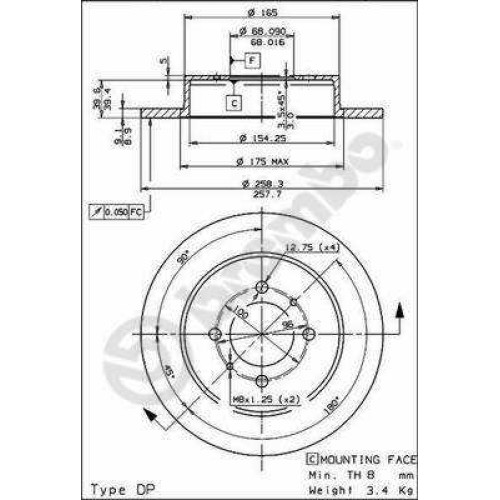 ΔΙΣΚΟΙ ΦΡ.ΟΠ.NISSA N14 2.0 16V