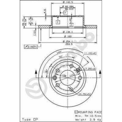 ΔΙΣΚΟΙ ΦΡΕΝΩΝ RENAULT R25