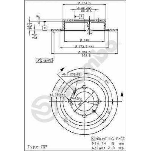 ΔΙΣΚΟΠΛ.ΟΠ.ALMERA NX ALL95-