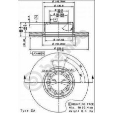 ΔΙΣΚΟΙ ΦΡΕΝΩΝ MERCEDES W126 EM