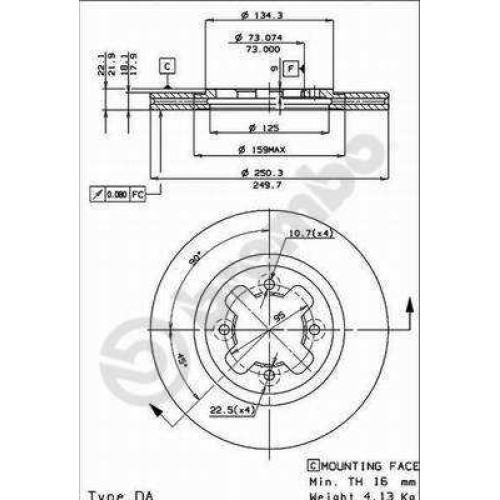 ΔΙΣΚΟI ΦΡΕΝΩΝ NISSAN ΑΕΡ 80-