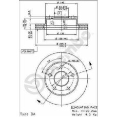 ΔΙΣΚΟΙ ΦΡΕΝΩΝ ΕΜ.FORD P100 -93