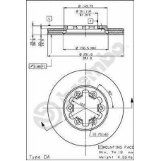 ΔΙΣΚΟΙ ΦΡ.NISSAN URVAN E23 81-