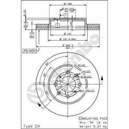 ΔΙΣΚΟΙ ΦΡΕΝΩΝ ROVER 216/416 EM