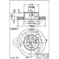 ΔΙΣΚΟΙ ΦΡ.  MERCEDES W140 300-