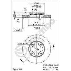 ΔΙΣΚΟΙ ΦΡΕΝΩΝ SUBARU JUSTY