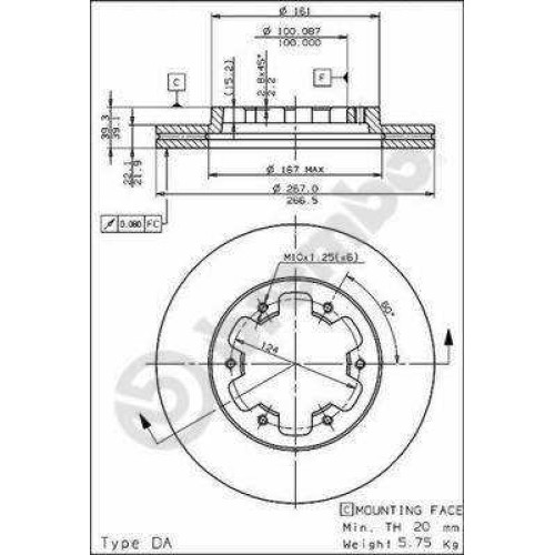 ΔΙΣΚΟΙ ΦΡΕΝΩΝ NISSAN D21