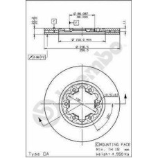 ΔΙΣΚΟΙ ΦΡΕΝΩΝ MAZDA B1600