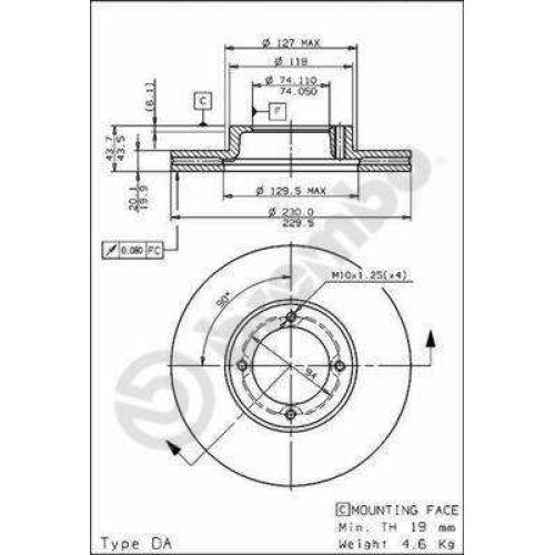 ΔΙΣΚΟΙ ΦΡ.LITEACE 1.3/KM20 82-