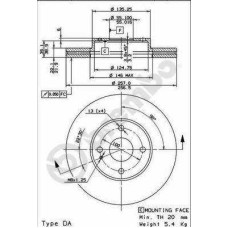 ΔΙΣΚΟΙ ΦΡ MAZDA 1,5CC 95-/MX3