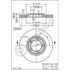 ΔΙΣΚΟΙ ΦΡΕΝΩΝ VAN H-100 93-