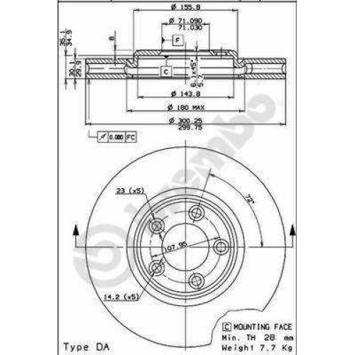 ΔΙΣΚΟΙ ΦΡΕΝΩΝ ΕΜ.S-TYPE (X200)