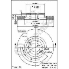 ΔΙΣΚΟΙ ΦΡ.ΕΜ. P407 1.8 16V 00-