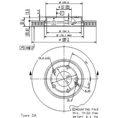 ΔΙΣΚ ΦΡ.EM.A-CLASS A-200 TURBO