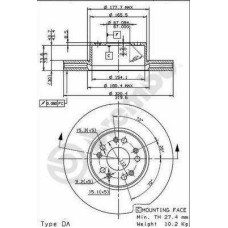 ΔΙΣΚΟΙ ΦΡΕΝ.ΕΜ MB S420 (W140)