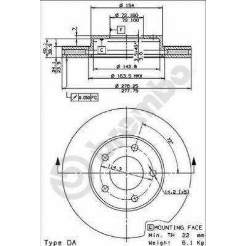 ΔΙΣΚΟΙ ΦΡ.ΕΜ.FORD MAVERIC 01-