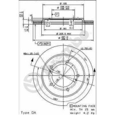 ΔΙΣΚΟΣ.ΕΜ.GRAND VITARA (286MM)