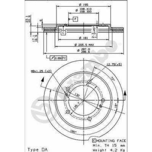 ΔΙΣΚΟΣ.ΕΜ.GRAND VITARA (286MM)