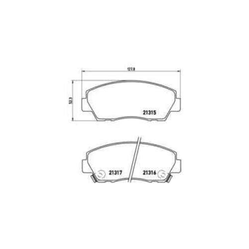 ΣΕΤ ΤΑΚΑΚΙΑ ΦΡENΩN MAZDA