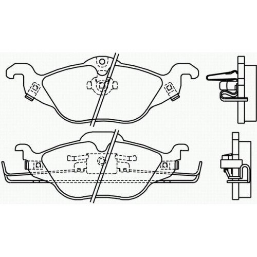 ΣΕΤ ΤΑΚΑΚΙΑ ΕΜ.OPEL ASTRA 98-