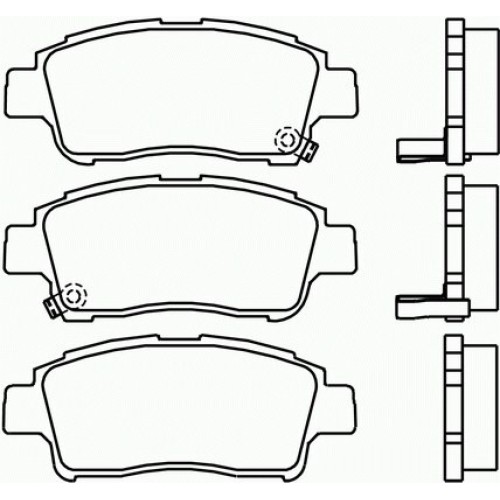 ΣΕΤ ΤΑΚΑΚΙΑ ΕΜΠΡ.TOYOTA YARIS