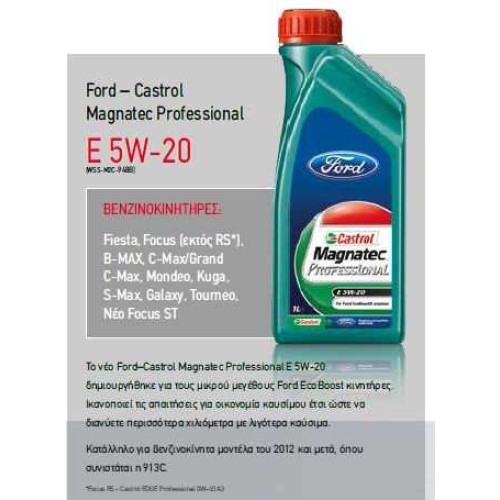 Castrol Magn. Prof.E 5W-20