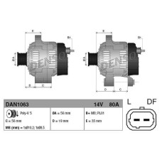 ALTERNATOR SAXO S0/S1 96-