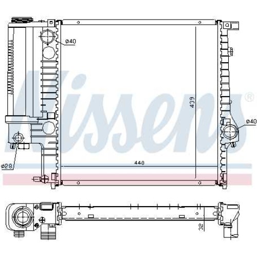 ΨΥΓΕΙΟ ΝΕΡΟΥ BMW 3 E30/E36 91-