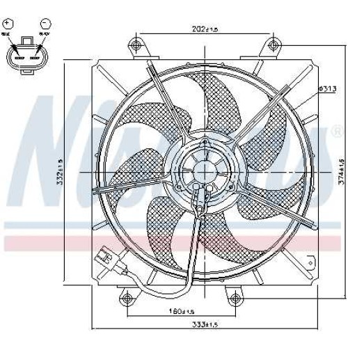 ΒΕΝΤΙΛ.TOYOTA AVENSIS 97-