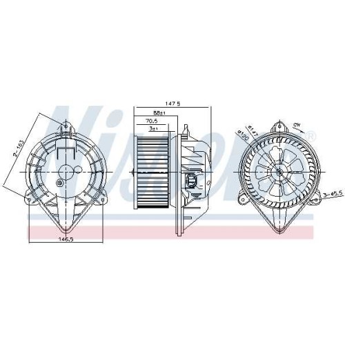 BLOWER RENAULT SCENIC LHD96-