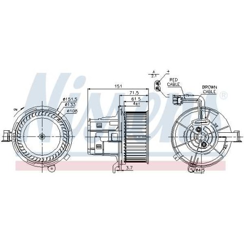 BLOWER C-CLASS (W204) 08-