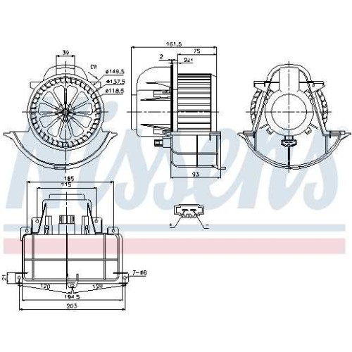 BLOWER AUDI Q7  06-