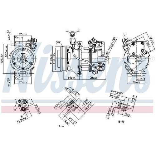 A/C COMPR COLT 1.1 04-