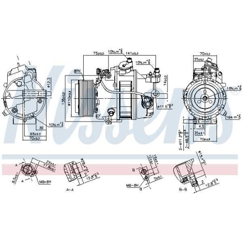 A/C COMPRESSOR BMW X6