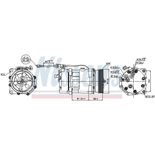 A/C COMPRESSOR AUDI A3 96-