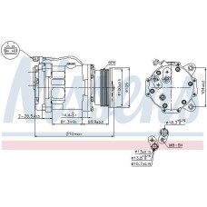 A/C COMPRESSOR VW-POLO  99-