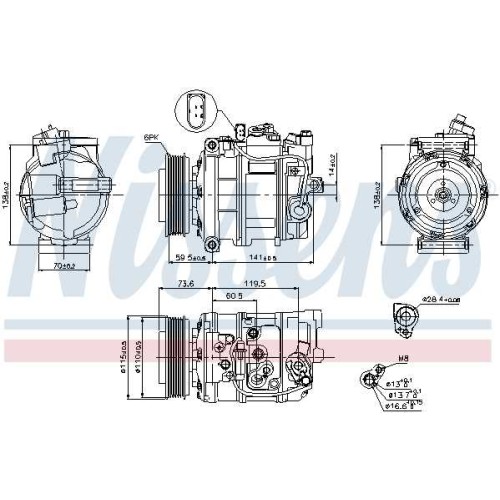 A/C COMPRESSOR AUDI A4   00-