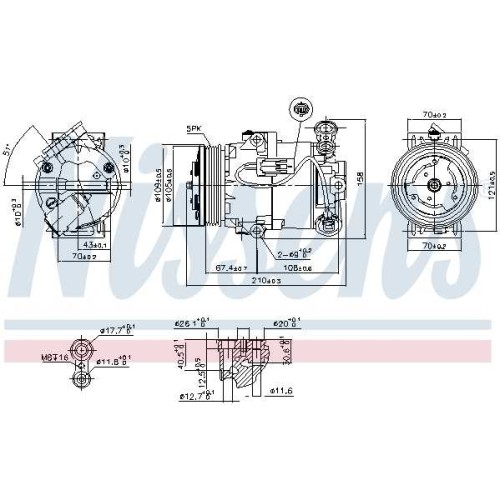 A/C COMPRESSOR OP ASTRA H  04-